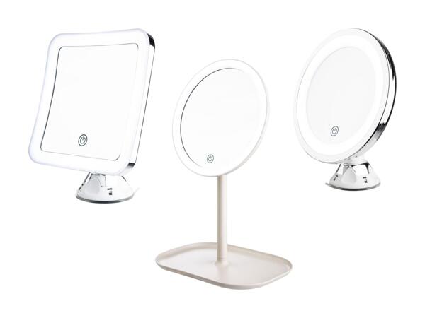 Miroir de courtoisie avec éclairage/​miroir grossissant