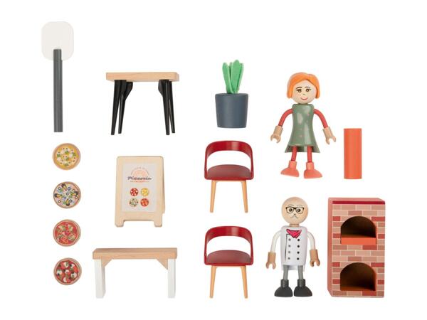 Playtive Wooden Room Play Set