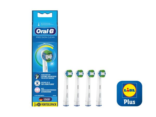 Brosses enfichables Oral-B Precision Clean, set de 4