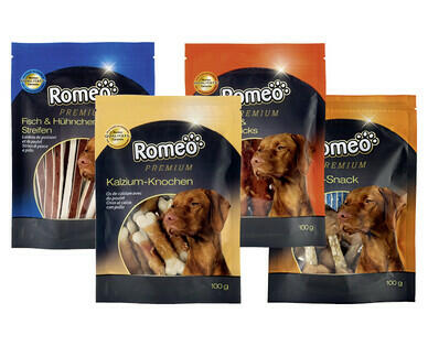 ROMEO PREMIUM 
 SNACKS AU POULET POUR CHIENS
