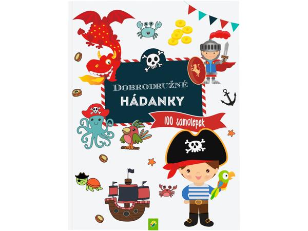 Kniha samolepek/hádanek