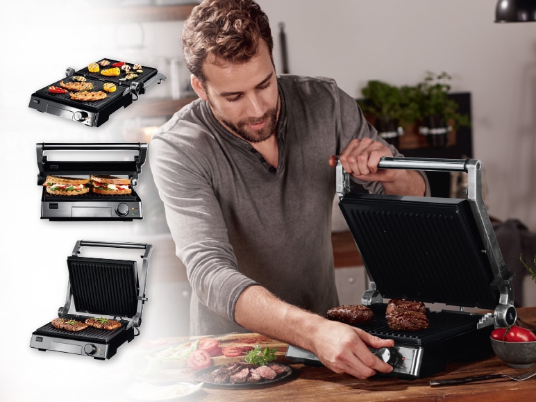SILVERCREST KITCHEN TOOLS 2,000W Contact Grill