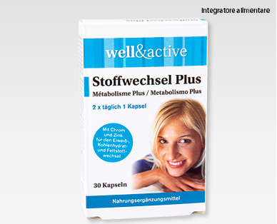 Capsule "Metabolismo Plus" WELL&ACTIVE
