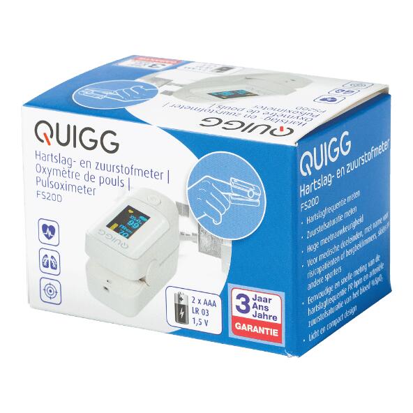 QUIGG(R) 				Pulsoximeter