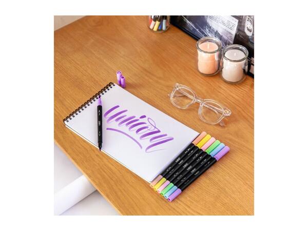 BIC Pastel Dual Tip Felt Pens - 6 pack