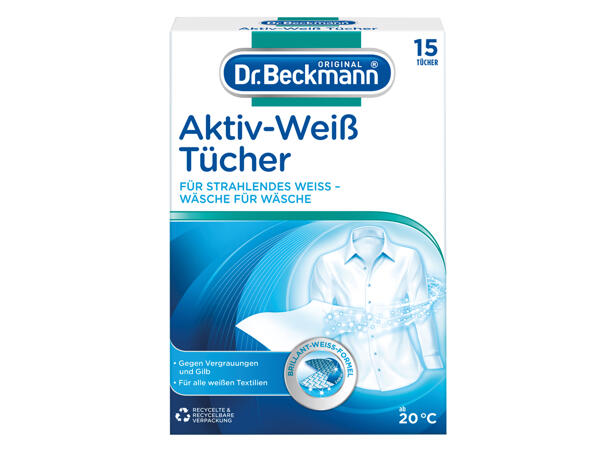 Dr. Beckmann Aktiv-Weiß Tücher