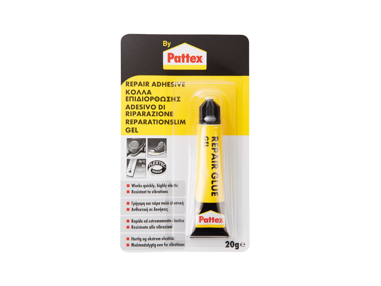 Superglue 2x3g, Repair Adhesive 20g or Power Tape