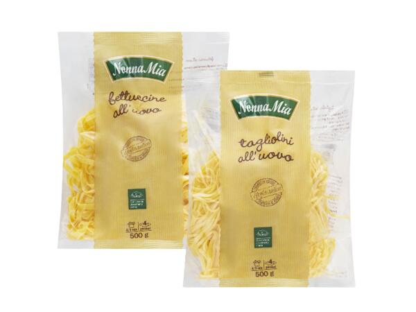 Egg Fettuccine or Tagliolini