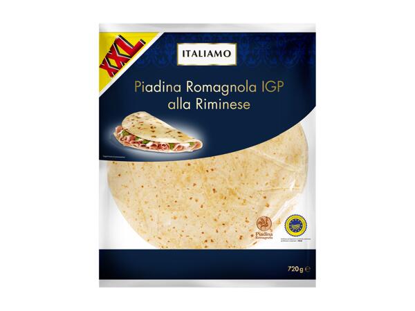 "Rimini-style" Piadina Romagnola PGI
