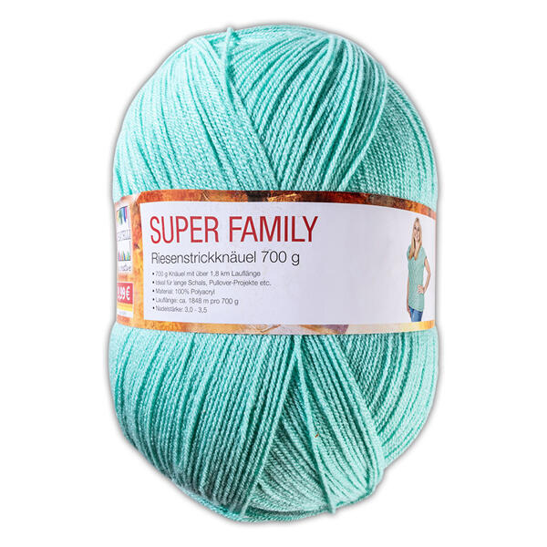Riesen-Strickknäuel "Super Family"