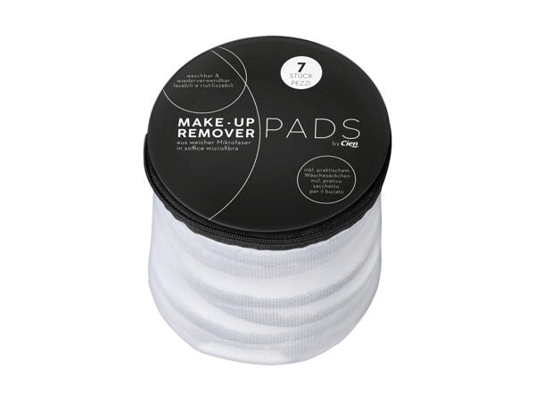 Disques démaquillants en microfibre