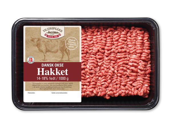 Dansk hakket oksekød