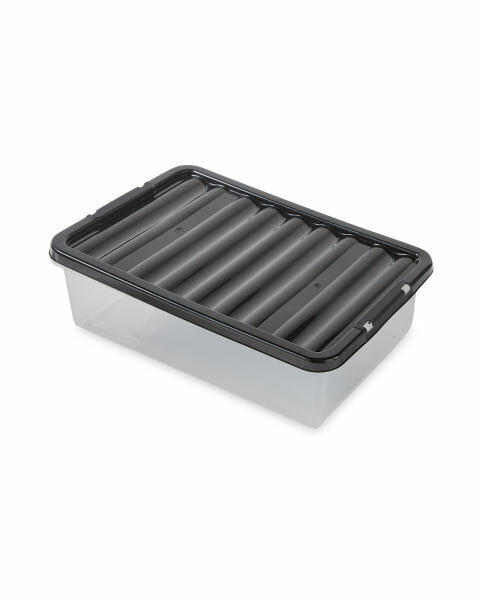 Black 32L Underbed Storage Box