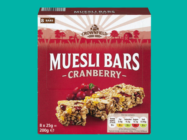 Crownfield Muesli Bars