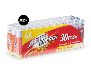Super Heavy Duty Batteries 30pk
