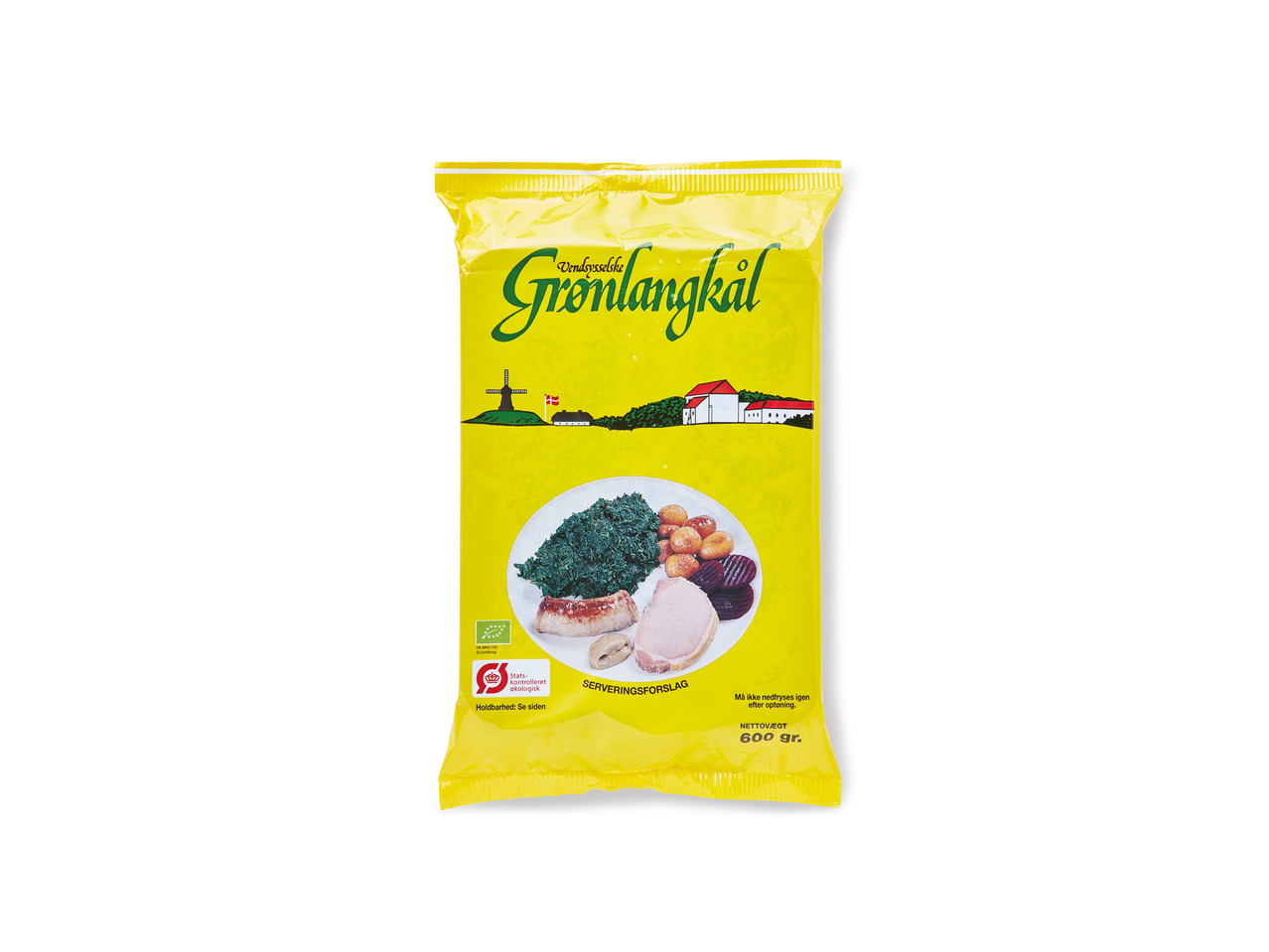 Økologisk grønlangkål