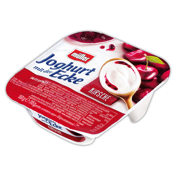 Joghurt mit der Ecke