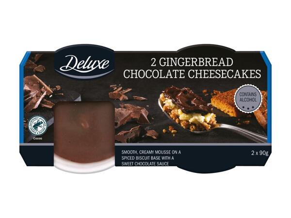 Gingerbread Cheesecakes