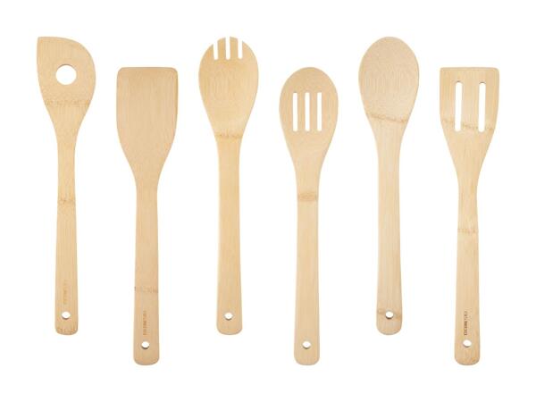 Ustensiles de cuisine en bambou