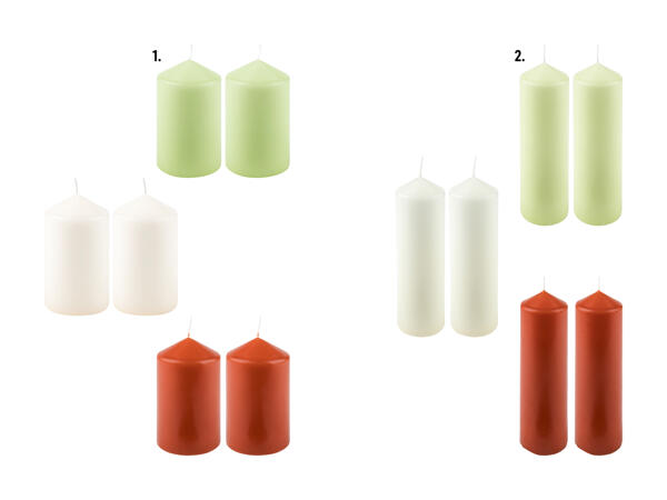 Bougies, lot de 2
