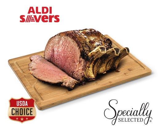 Specially Selected 
 Fresh USDA Choice Bone-In Ribeye Roast