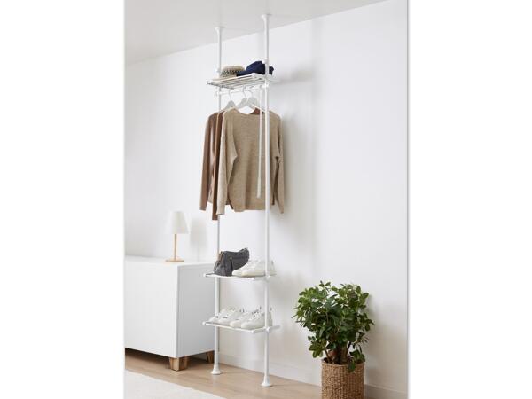 Teleskop-Garderobe