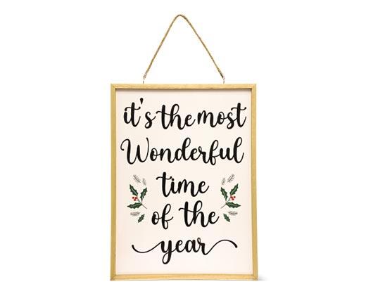 Merry Moments 
 Holiday Reversible Wall Sign