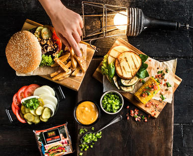 BBQ Chili Burgerscheiben
