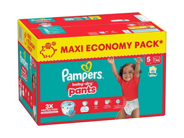 Pants Pampers baby-dry pack maxi taille 5