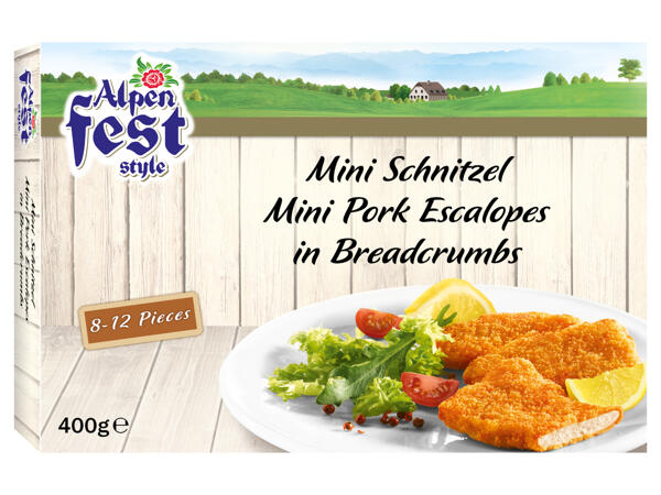 Mini Schnitzel
