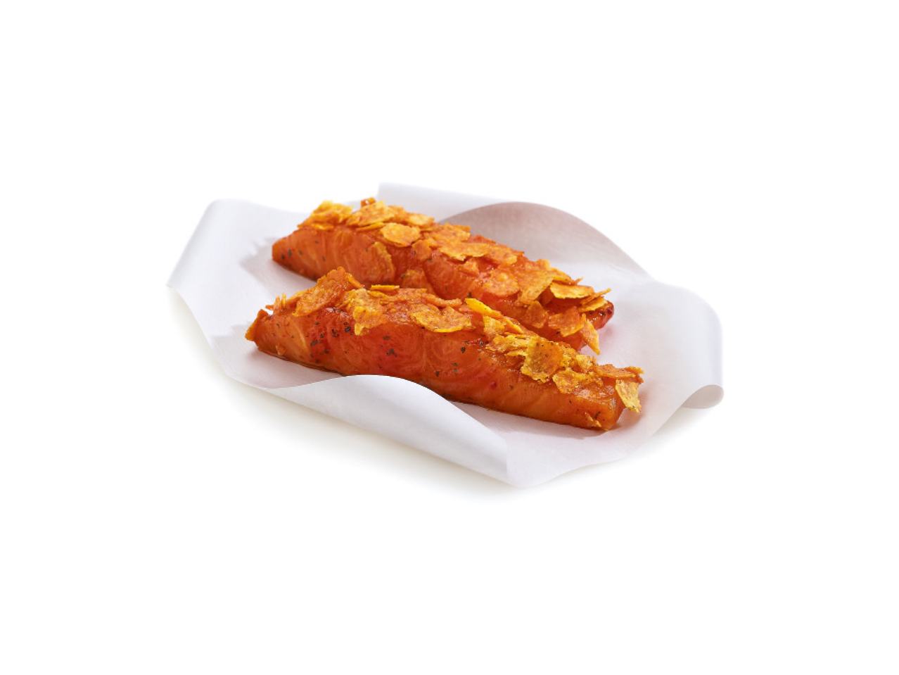 Saumon aux nachos