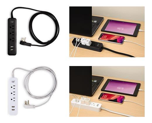 Easy Home 
 Fabric Power Strips or Extension Cords