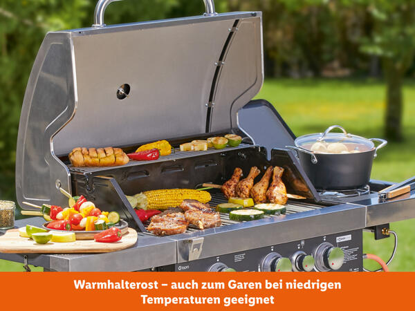 Tepro Gas-Grillwagen, 3-flammig
