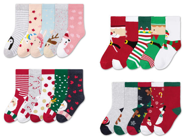 Kinder Socken, 5 Paar