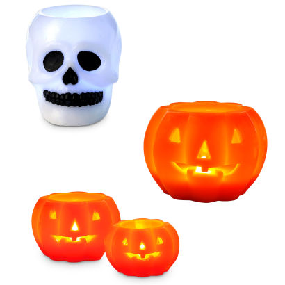 Bougie LED de Halloween