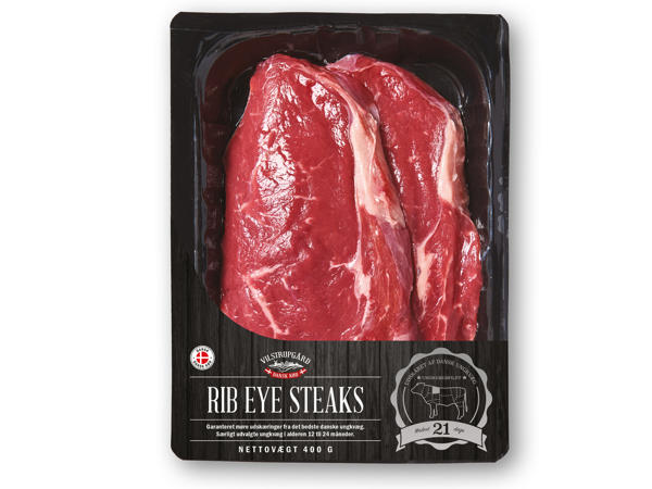 VILSTRUPGÅRD Rib eye steaks