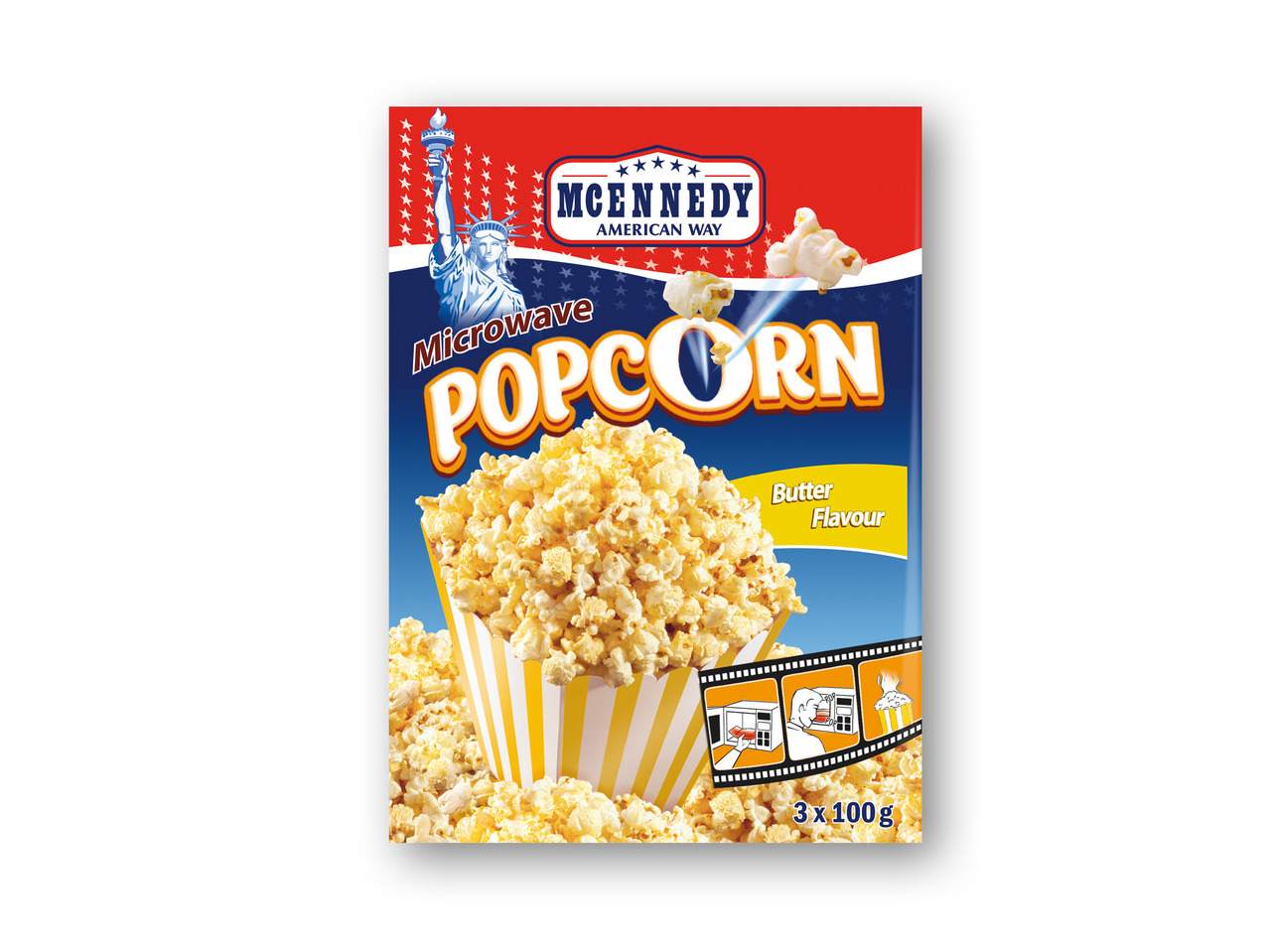 Popcorn til mikroovn