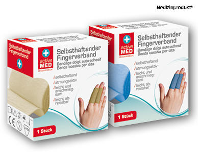 ACTIVE MED Selbsthaftender Fingerverband