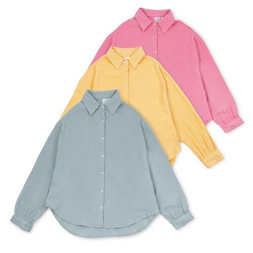 UP 2 FASHION WOMEN Damen-Musselin-Bluse