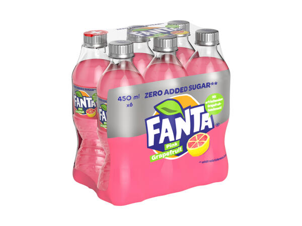 Fanta Zero pompelmo rosa