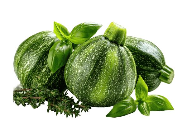 Zucchini rund