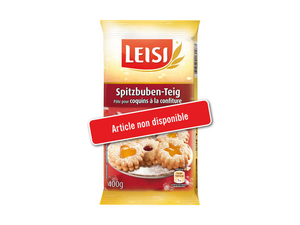 Pâte pour coquins à la confiture Leisi