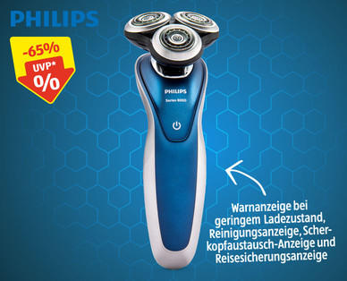 PHILIPS Elektr. Nass- und Trockenrasierer Series 8000