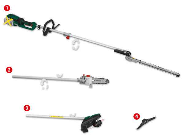 4-in-1 Akku-Kombigerät¹⁾