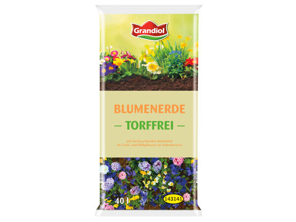 Blumenerde, torffrei