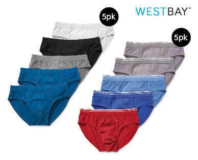Men's Briefs 5pk, Trunks 3pk or Long Trunks 3pk