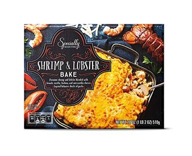 Specially Selected Lobster Mac & Cheese or Shrimp & Lobster Bake