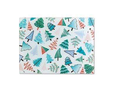 Crofton Holiday Glass Cutting Board
