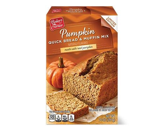 Baker's Corner 
 Pumpkin Quick Bread Mix