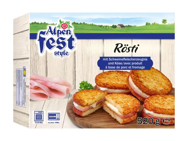 Rösti à la montagnarde